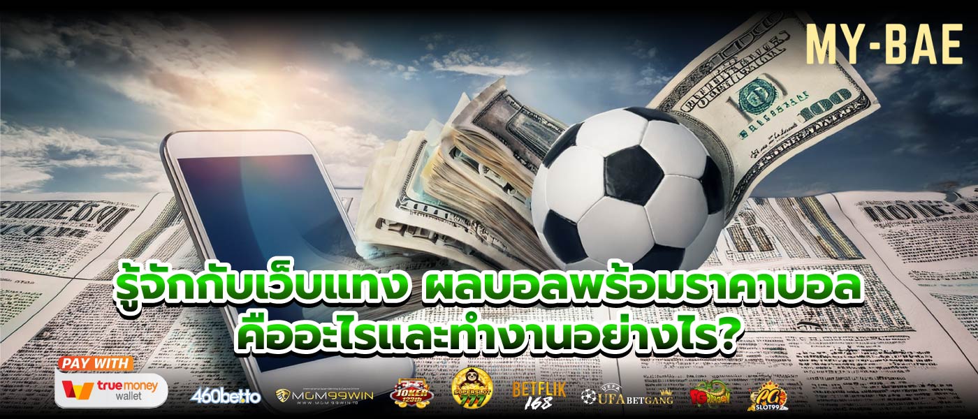 รู้จักกับเว็บแทง ผลบอลพร้อมราคาบอล คืออะไรและทำงานอย่างไร?